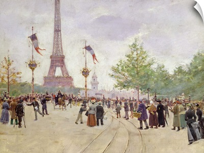 Entrance to the Exposition Universelle, 1889