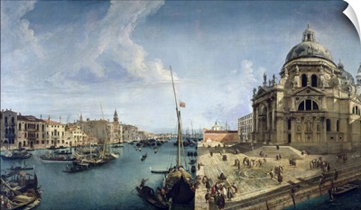 Entrance to the Grand Canal and Santa Maria della Salute, Venice