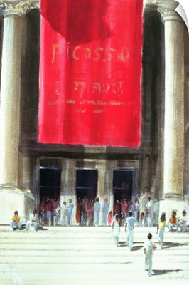 Entrance to the Metropolitan Museum, New York City, 1990