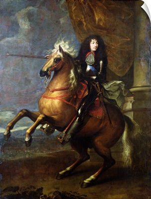 Equestrian Portrait of Louis XIV (1638-1715) c.1668