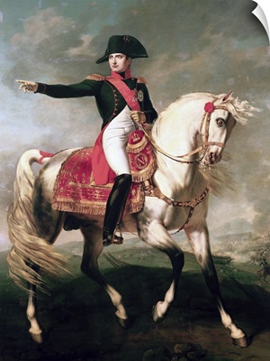 Equestrian Portrait of Napoleon I (1769 1821) 1810