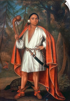 Etow Oh Koam, King of the River Nations, 1710