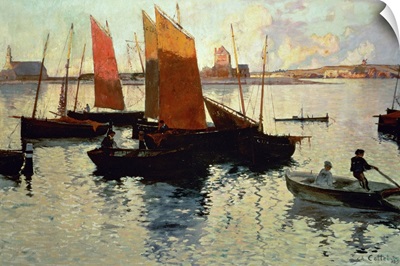 Evening Light at the Port of Camaret, 1892
