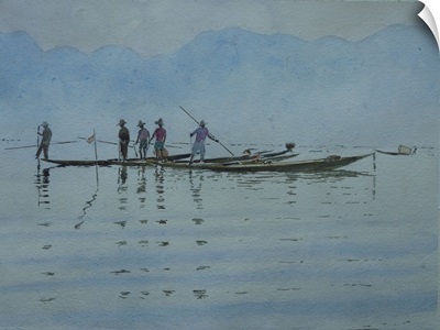 Fishing At Inle Lake