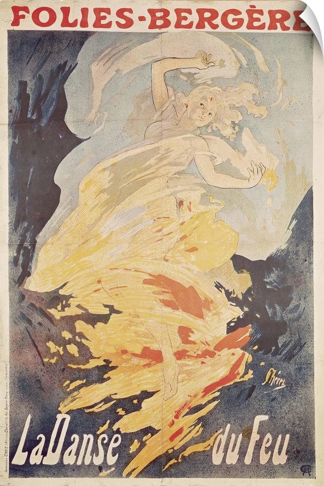 Folies Bergeres: la Danse du Feu, France 1897