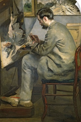 Frederic Bazille at his Easel, 1867