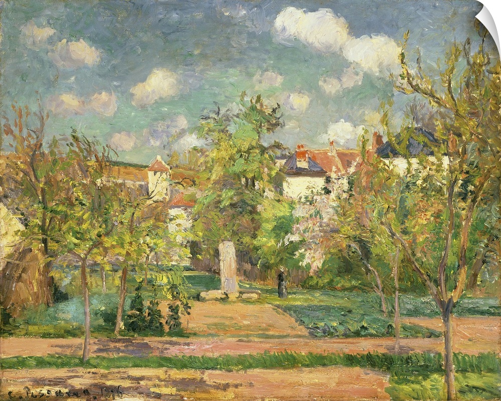 Garden, 1876 (Originally oil on canvas)