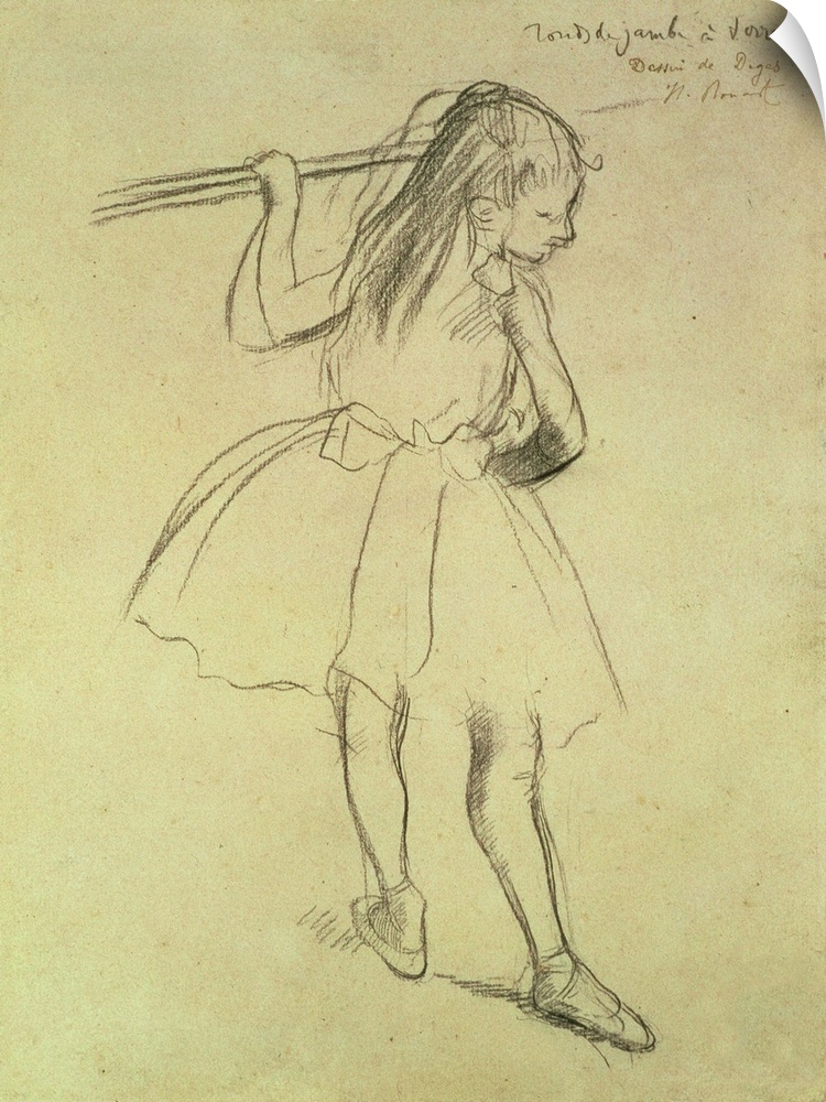 Girl Dancer at the Barre, c.1878