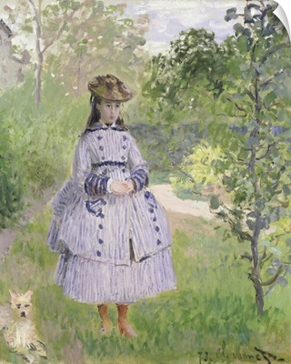 Girl In A Garden, 1873