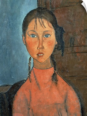Girl with Pigtails, c.1918