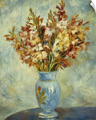 Gladioli In Blue Vase (Glaieuls Au Vase Bleu), 1884