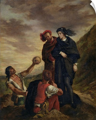 Hamlet and Horatio in the Cemetery, from Scene 1, Act V of Hamlet