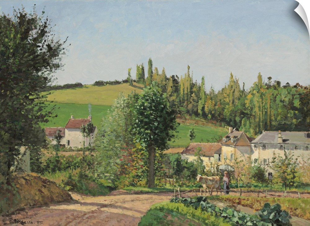 Hamlet near Pontoise, 1872
