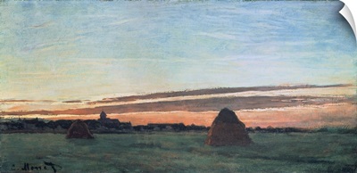 Haystacks At Chailly, 1865
