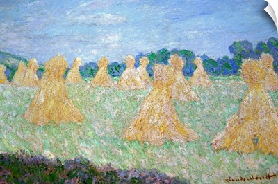Haystacks, The young Ladies of Giverny, Sun Effect