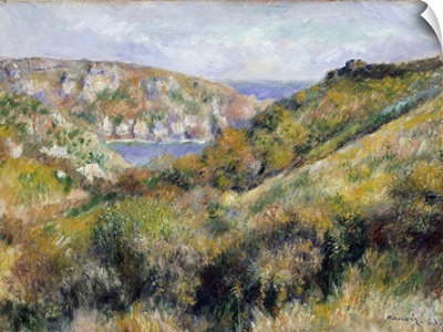 Hills Around The Bay Of Moulin Huet, Guernsey, 1883