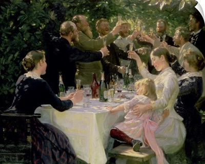 Hip Hip Hurrah! Artists' Party at Skagen, 1888