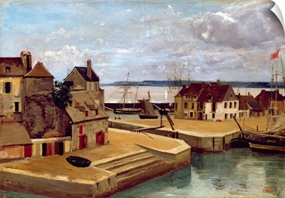 Honfleur, Houses on the Quay, 1830