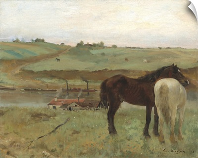 Horses in a Meadow, 1871