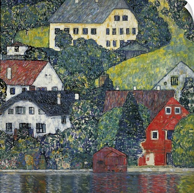 Houses At Unterach On The Attersee, 1916