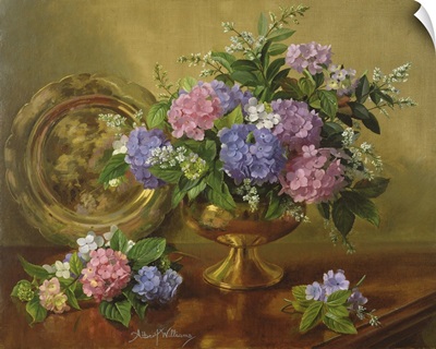 Hydrangeas And Lilacs