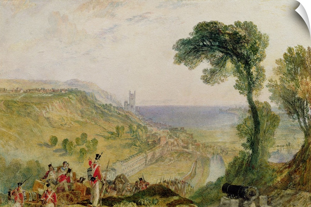 Hythe, Kent (w/c on paper) by Joseph Mallord William Turner (1775-1851)A Guildhall Art Gallery, City of London/ The Bridge...