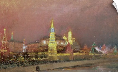 Illumination in the Kremlin, 1896