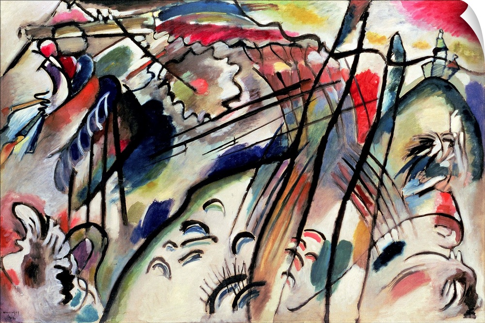 Improvisation 28 (Second Version), 1912 by Kandinsky, Wassily (1866-1944)