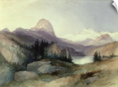 In the Bighorn Mountains, 1889