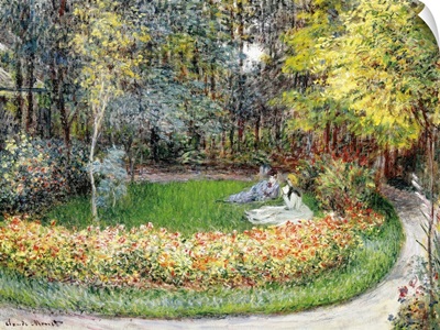 In the Garden, 1875 (oil on canvas)
