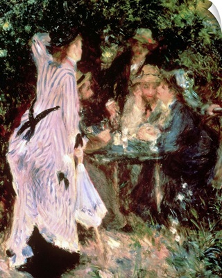 In the Garden, or Under the Trees of the Moulin de la Galette, 1875