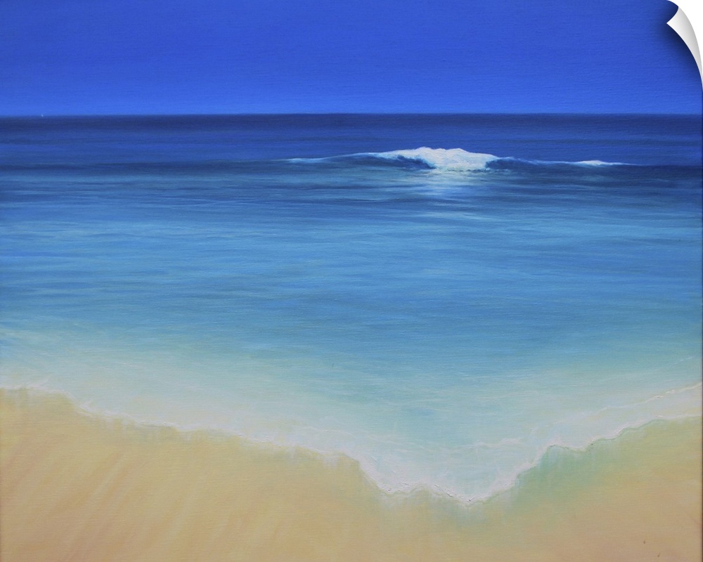 7310506 Incoming Wave, 2000 (Oil on Canvas) by Hare, Derek (b.1945); 107x91 cm; Private Collection;  Derek Hare. All right...