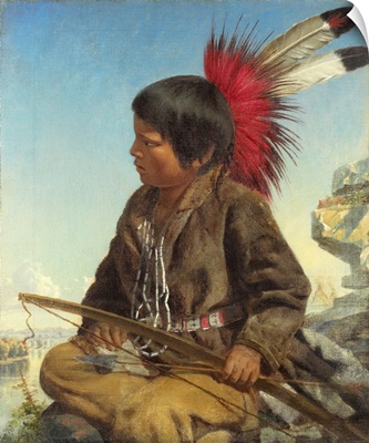 Indian Boy at Fort Snelling, 1862