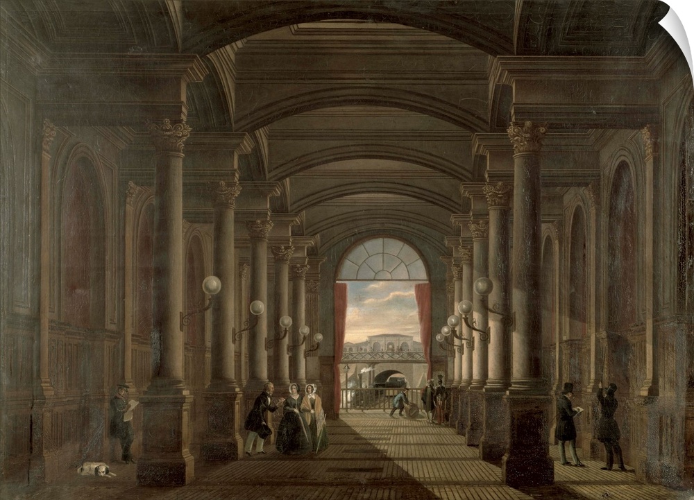 Interior of the Gare Saint-Lazare