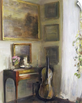 Interior with Cello and Spinet