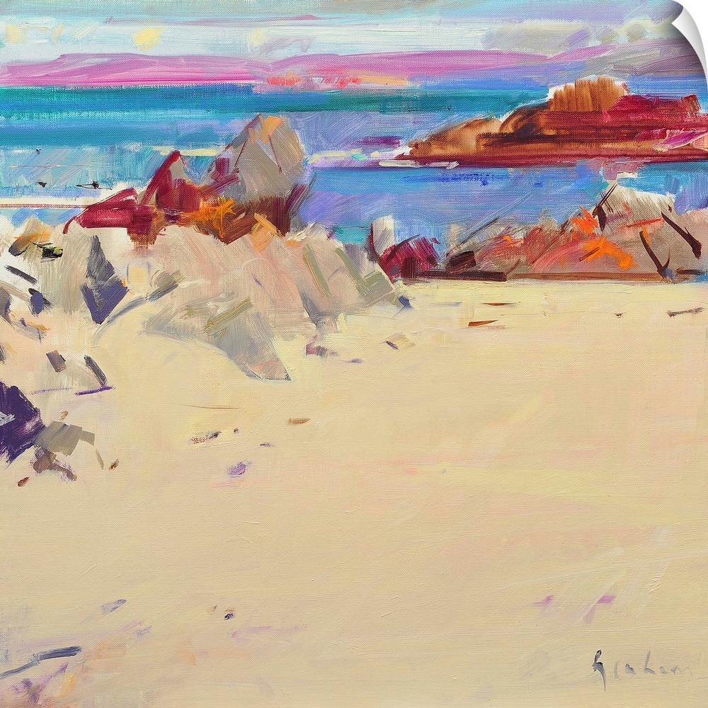Isle of Iona (originally oil on canvas) by Graham, Peter