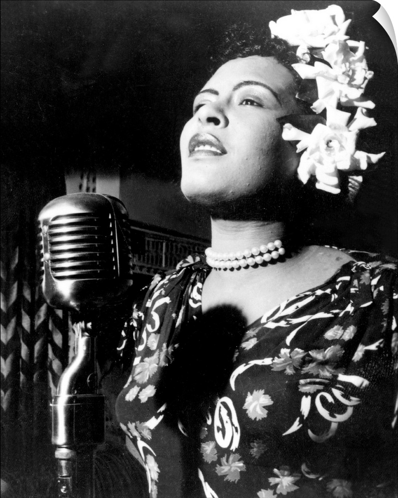 Billie Holiday (1915-1959) American jazz singer.