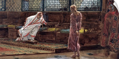 Jesus for the First Time before Pilate, illustration for The Life of Christ, c.1886-94