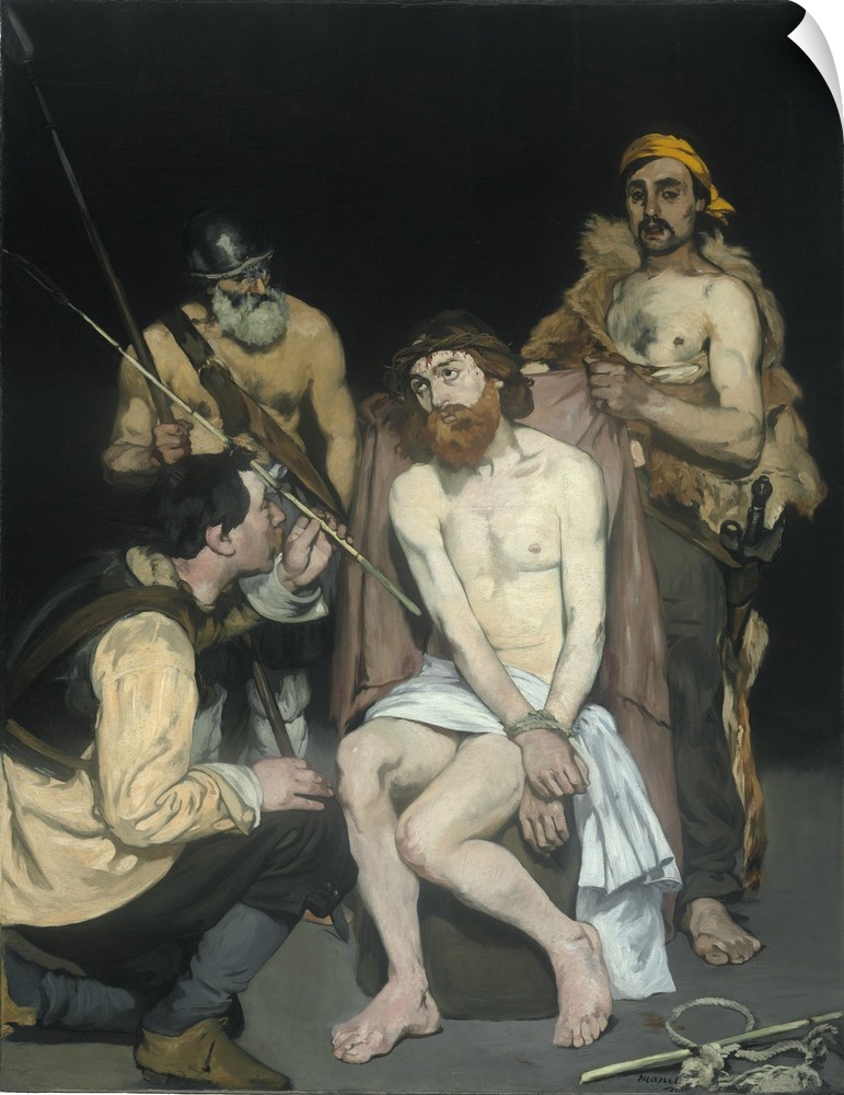 Jesus Mocked by the Soldiers, 1865, oil on canvas.