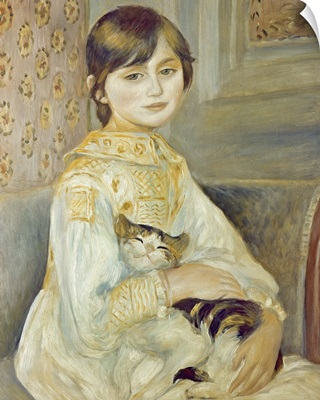 Julie Manet with Cat, 1887