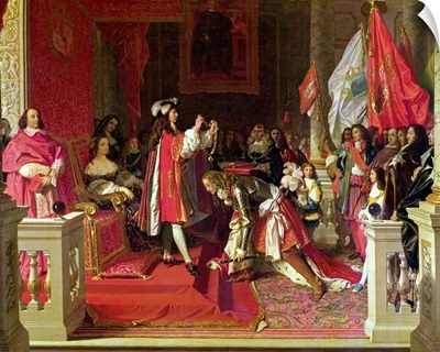King Philip V of Spain Making  Duke of Berwick a Cavalier of the Golden Fleece