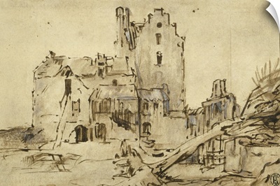 Kostverloren Castle in Decay, 1652-57