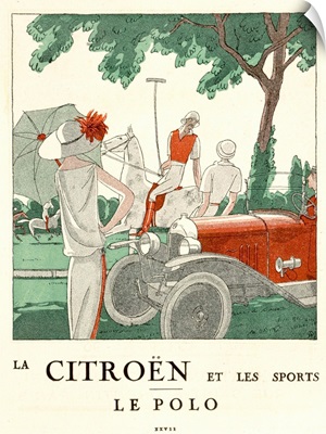 La Citroen et les Sports Le Polo, c.1914