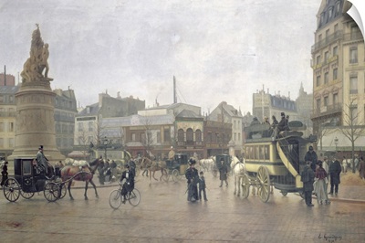 La Place Clichy, Paris, 1896