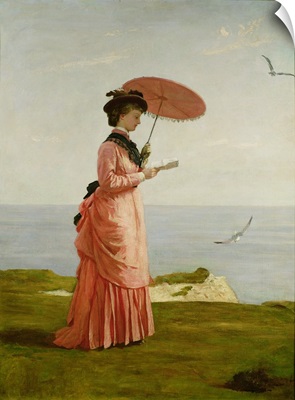 Lady Tennyson on Afton Downs, Freshwater Bay, Isle of Wight