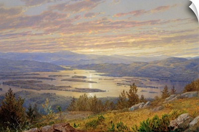 Lake Squam From Red Hill, 1874