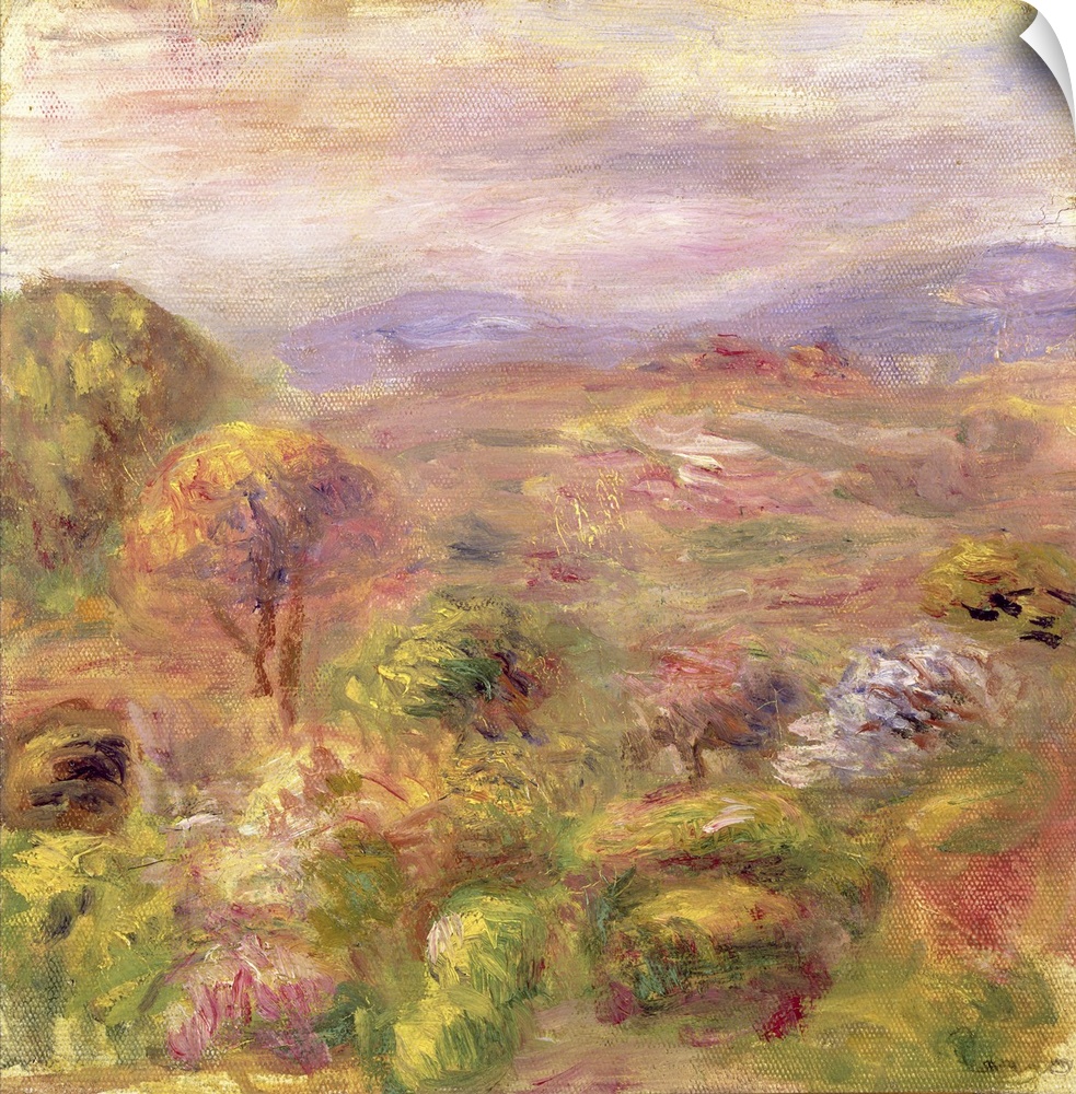 Landscape, 1915 (Originally oil on canvas)