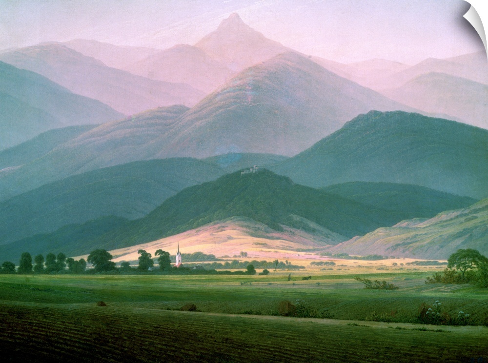 Landscape in the Riesengebirge, 1810-11