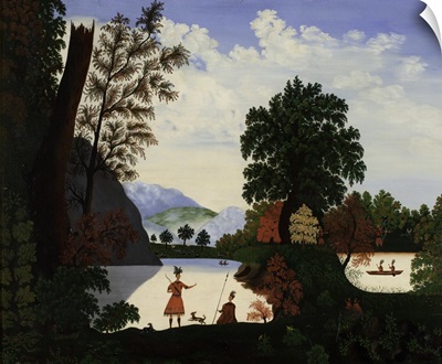 Landscape With Indians, 1880