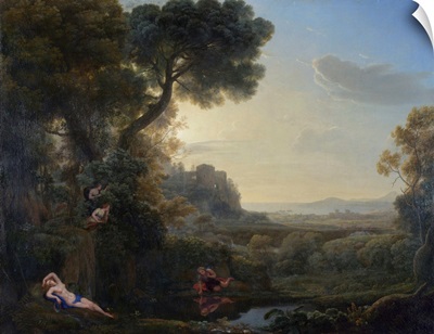 Landscape With Narcissus And Echo, 1644